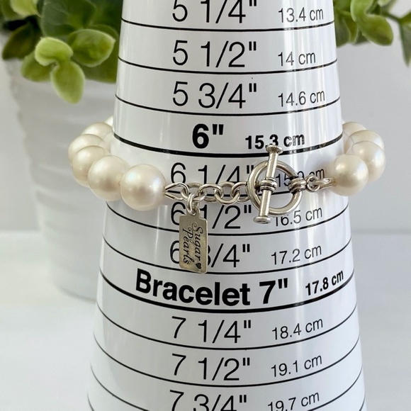 Freshwater Pearl Bracelet/Hand Knotted - Picture 5 of 5